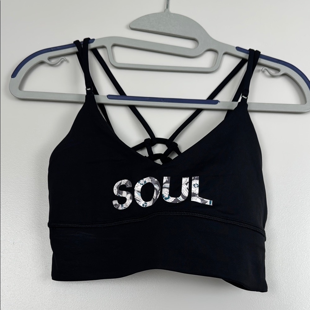 Like New SoulCycle Lululemon Sports Bra, Size 6